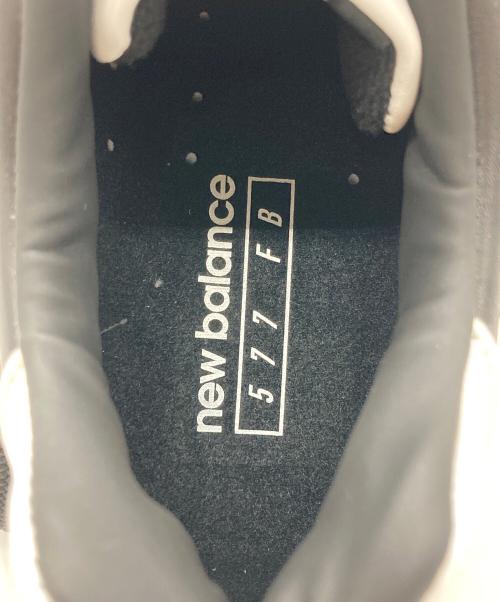 NEW BALANCE（ニューバランス）NEW BALANCE (ニューバランス) オールレザーローカットスニーカー ブラック サイズ:UK6 1/2の古着・服飾アイテム