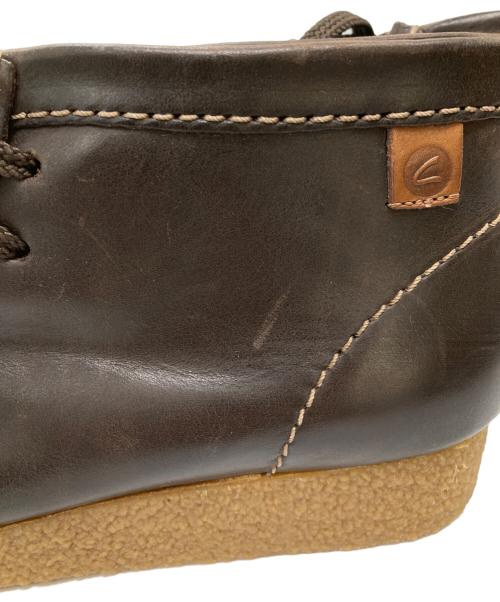 CLARKS（クラークス）CLARKS (クラークス) レザーワラビーブーツ ブラウン サイズ:Ｍの古着・服飾アイテム