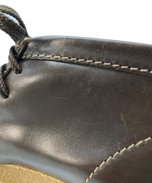 CLARKS（クラークス）CLARKS (クラークス) レザーワラビーブーツ ブラウン サイズ:Ｍの古着・服飾アイテム