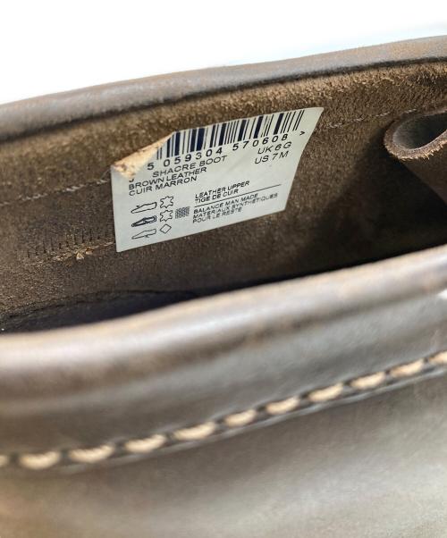 CLARKS（クラークス）CLARKS (クラークス) レザーワラビーブーツ ブラウン サイズ:Ｍの古着・服飾アイテム