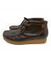 CLARKS (クラークス) レザーワラビーブーツ ブラウン サイズ:Ｍ：12000円