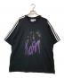 adidas（アディダス）の古着「Korn Graphic Tee 'Carbon」｜ブラック