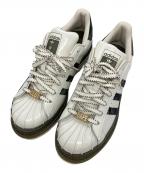 adidas×A BATHING APE×CLOTアディダス×アベイシングエイプ×クロット）の古着「スーパースター バイ エディソン・チャン "グリーンカモ"/Superstar by Edison Chen "Green Camo"」｜グリーン×ホワイト