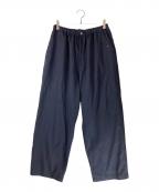 URBAN RESEARCHアーバンリサーチ）の古着「26ss DAD EASY WIDE PANTS」｜ネイビー