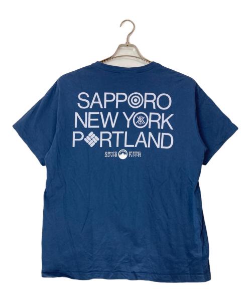 S2W8（サウスツーウエストエイト）S2W8 (サウスツーウエストエイト) Columbia (コロンビア) KITH (キス) City Pocket Tee ブルー サイズ:XLの古着・服飾アイテム