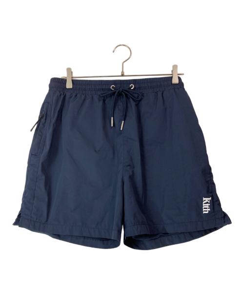 KITH（キス）KITH (キス) Nylon Active Short/ナイロン　アクティブショーツ ネイビー サイズ:Lの古着・服飾アイテム