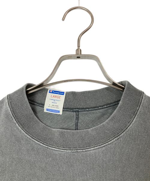Champion（チャンピオン）Champion (チャンピオン) N.HOOLYWOOD (エヌ ハリウッド) カットオフコラボtシャツ グレー サイズ:Lの古着・服飾アイテム