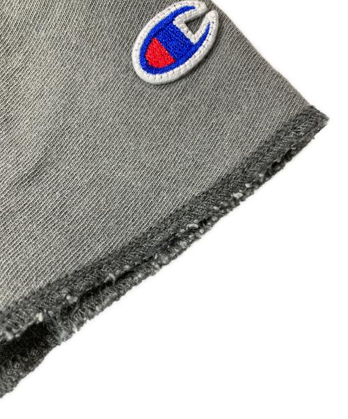 Champion（チャンピオン）Champion (チャンピオン) N.HOOLYWOOD (エヌ ハリウッド) カットオフコラボtシャツ グレー サイズ:Lの古着・服飾アイテム