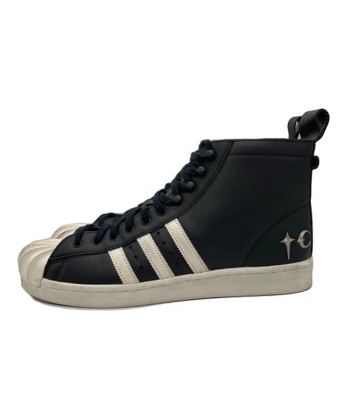 adidas（アディダス）adidas (アディダス) THUG CLUB (サグ クラブ) SUPERSTAR BOOT LUXE THUG CLUB ブラック サイズ:27.5cmの古着・服飾アイテム