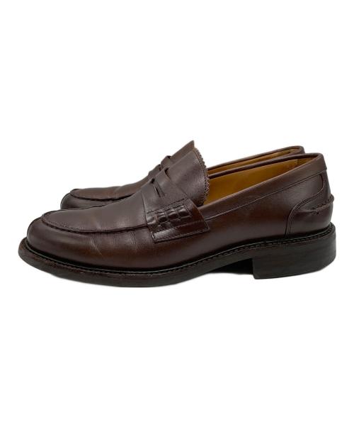 berwick（バーウィック）berwick (バーウィック) DAINITEソール コインローファー/5126 ブラウン サイズ:UK5の古着・服飾アイテム
