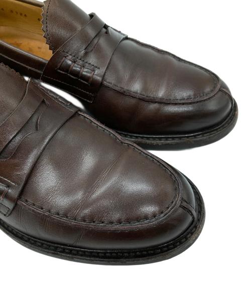 berwick（バーウィック）berwick (バーウィック) DAINITEソール コインローファー/5126 ブラウン サイズ:UK5の古着・服飾アイテム