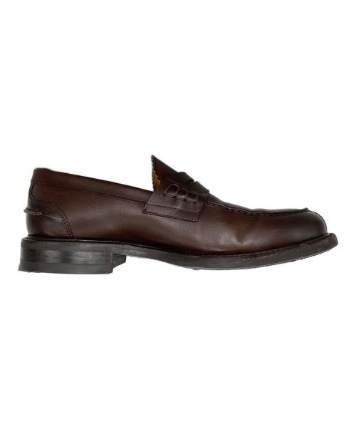 berwick（バーウィック）berwick (バーウィック) DAINITEソール コインローファー/5126 ブラウン サイズ:UK5の古着・服飾アイテム