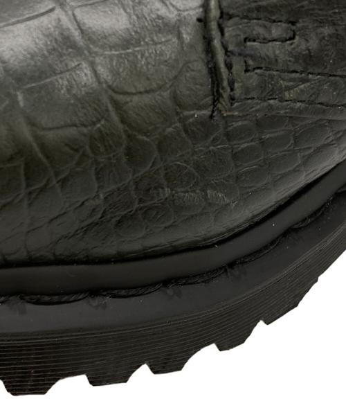 Dr.Martens（ドクターマーチン）Dr.Martens (ドクターマーチン) STEEL TOE 3 ホール シューズ グリーン サイズ:UK5の古着・服飾アイテム