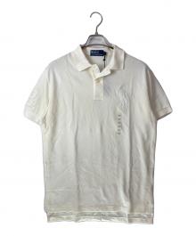 POLO RALPH LAUREN（ポロ・ラルフローレン）の古着「ビッグポニーポロシャツ」｜アイボリー