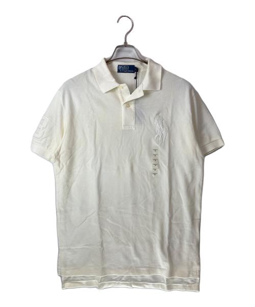 POLO RALPH LAUREN（ポロ・ラルフローレン）POLO RALPH LAUREN (ポロ・ラルフローレン) ビッグポニーポロシャツ アイボリー サイズ:Ｍの古着・服飾アイテム