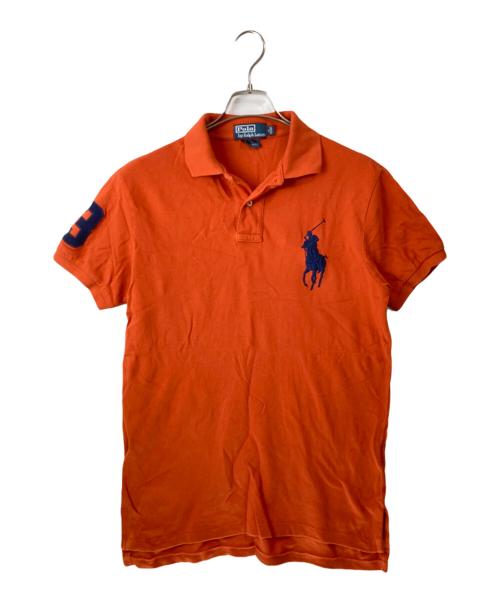 POLO RALPH LAUREN（ポロ・ラルフローレン）POLO RALPH LAUREN (ポロ・ラルフローレン) ビッグポニーポロシャツ オレンジ サイズ:Ｍの古着・服飾アイテム