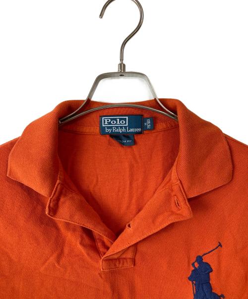 POLO RALPH LAUREN（ポロ・ラルフローレン）POLO RALPH LAUREN (ポロ・ラルフローレン) ビッグポニーポロシャツ オレンジ サイズ:Ｍの古着・服飾アイテム