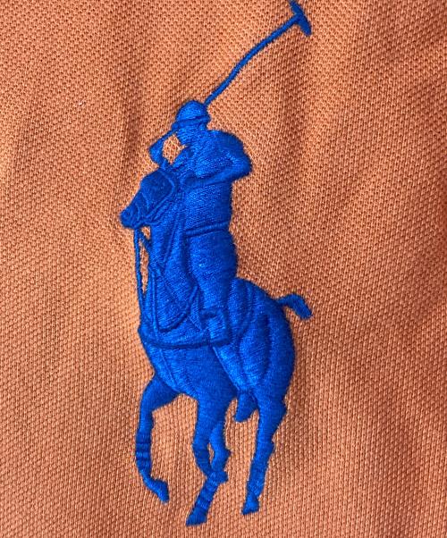 POLO RALPH LAUREN（ポロ・ラルフローレン）POLO RALPH LAUREN (ポロ・ラルフローレン) ビッグポニーポロシャツ オレンジ サイズ:Ｍの古着・服飾アイテム