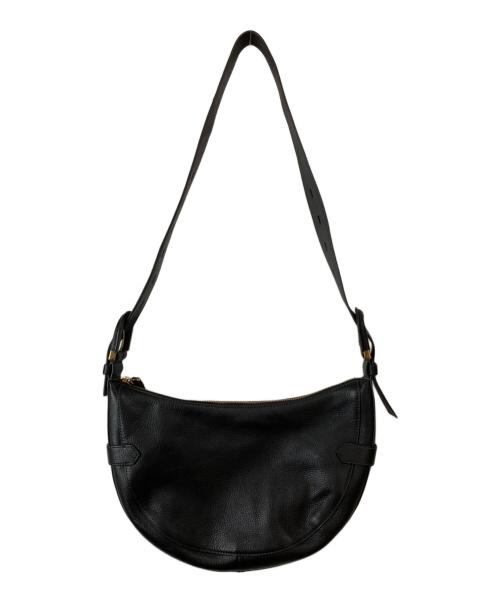 FOSSIL（フォッシル）FOSSIL (フォッシル) HARWELL LEATHER HOBO/ハーウェル レザー ホーボー ブラックの古着・服飾アイテム