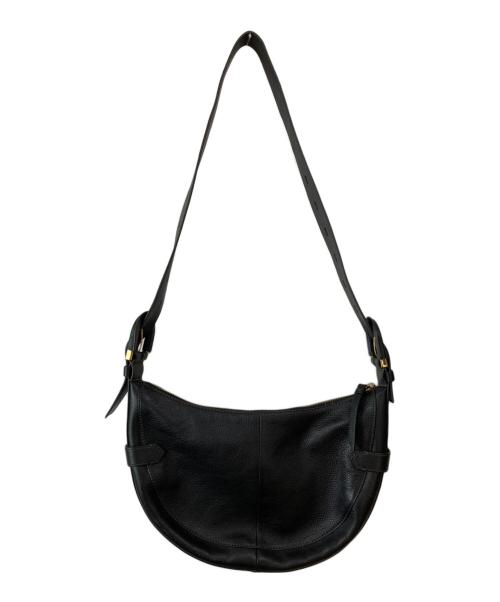 FOSSIL（フォッシル）FOSSIL (フォッシル) HARWELL LEATHER HOBO/ハーウェル レザー ホーボー ブラックの古着・服飾アイテム