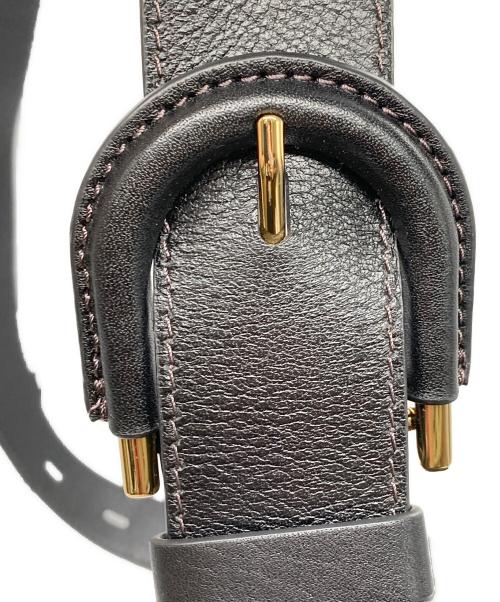 FOSSIL（フォッシル）FOSSIL (フォッシル) HARWELL LEATHER HOBO/ハーウェル レザー ホーボー ブラックの古着・服飾アイテム