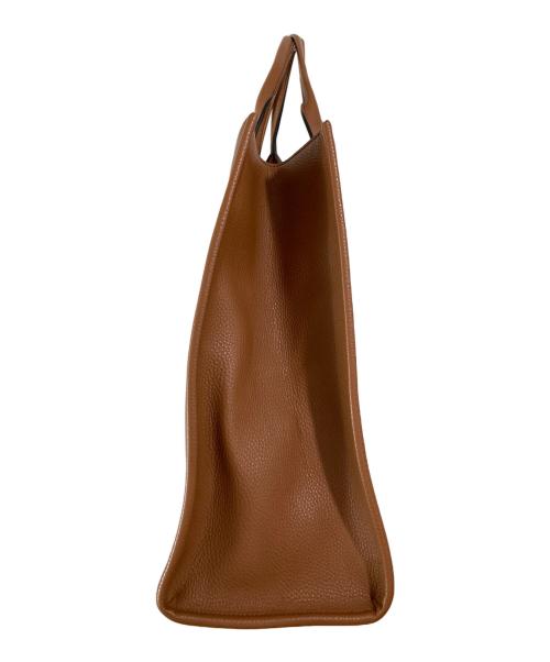 MICHAEL KORS（マイケルコース）MICHAEL KORS (マイケルコース) COOPER STRUCTURED TOTE/クーパー ストラクチャー トートバッグ ブラウンの古着・服飾アイテム