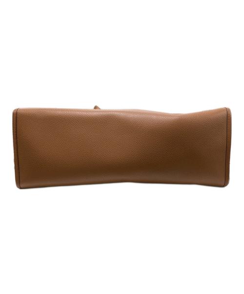 MICHAEL KORS（マイケルコース）MICHAEL KORS (マイケルコース) COOPER STRUCTURED TOTE/クーパー ストラクチャー トートバッグ ブラウンの古着・服飾アイテム