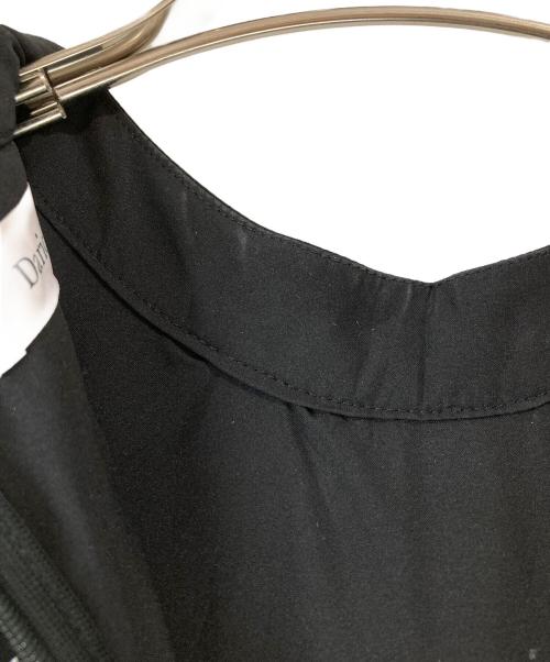 darich（ダーリッチ）darich (ダーリッチ) アメスリフリルショルダーリボンコンビネゾン ブラック サイズ:freeの古着・服飾アイテム