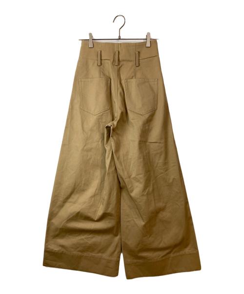 cygne（シーニュ）cygne (シーニュ) チノワイドパンツ Eric ベージュ サイズ:OTの古着・服飾アイテム