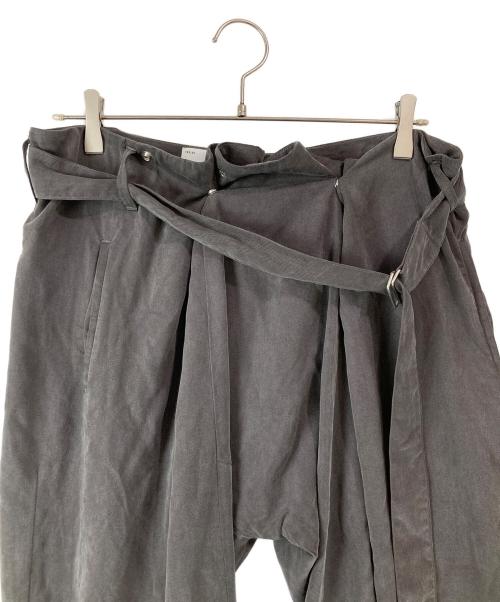 SOUMO（ソウモ）SOUMO (ソウモ) スラックス グレー サイズ:1の古着・服飾アイテム