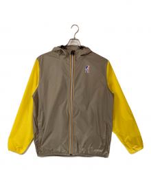 K-WAY×WIND AND SEA（ケイウェイ×ウィンダンシー）の古着「ナイロンジャケット」｜ベージュ