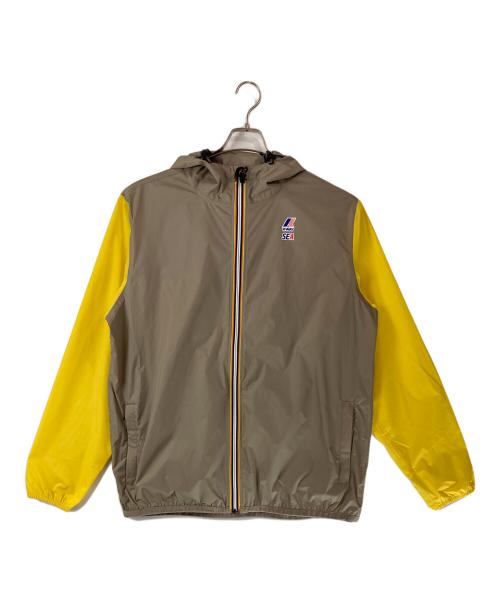 K-WAY（ケイウェイ）K-WAY (ケイウェイ) WIND AND SEA (ウィンダンシー) ナイロンジャケット ベージュ サイズ:XLの古着・服飾アイテム