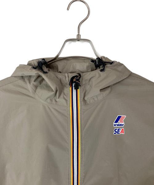 K-WAY（ケイウェイ）K-WAY (ケイウェイ) WIND AND SEA (ウィンダンシー) ナイロンジャケット ベージュ サイズ:XLの古着・服飾アイテム