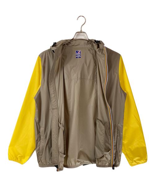 K-WAY（ケイウェイ）K-WAY (ケイウェイ) WIND AND SEA (ウィンダンシー) ナイロンジャケット ベージュ サイズ:XLの古着・服飾アイテム