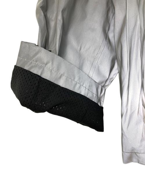NO ID.（ノーアイディー）NO ID. (ノーアイディー) Reflector Big W Riders Jacket/リフレクター ビッグWライダースジャケット シルバー サイズ:FREE 未使用品の古着・服飾アイテム