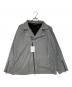 NO ID.（ノーアイディー）の古着「Reflector Big W Riders Jacket/リフレクター ビッグWライダースジャケット」｜シルバー
