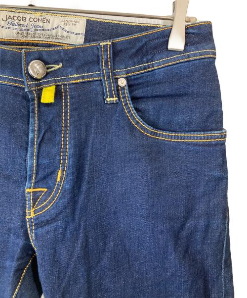 JACOB COHEN（ヤコブコーエン）JACOB COHEN (ヤコブコーエン) ボタンフライデニムパンツ インディゴ サイズ:30の古着・服飾アイテム