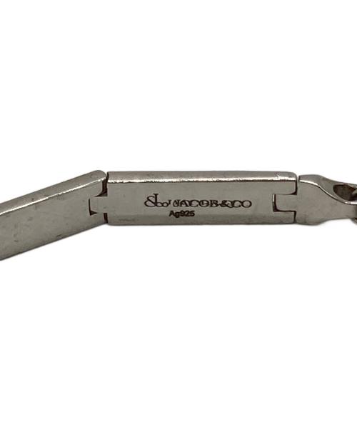 JACOB & Co.（ジェイコブ）JACOB & Co. (ジェイコブ) SUPREME (シュプリーム) Logo Link Bracelet シルバーの古着・服飾アイテム