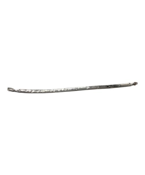 JACOB & Co.（ジェイコブ）JACOB & Co. (ジェイコブ) SUPREME (シュプリーム) Logo Link Bracelet シルバーの古着・服飾アイテム