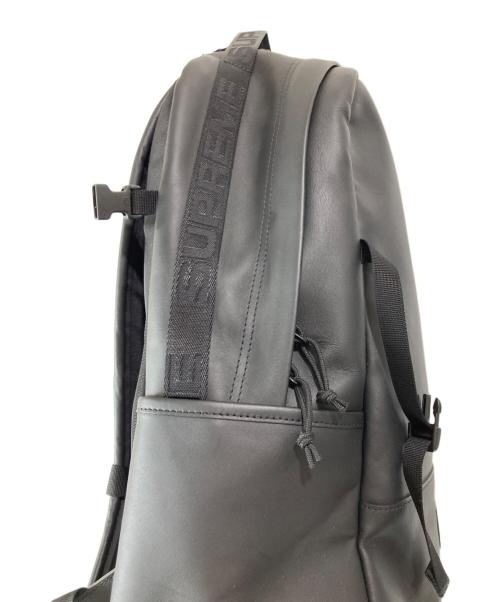 SUPREME（シュプリーム）Supreme (シュプリーム) Leather Backpack/レザーバックパック ブラックの古着・服飾アイテム