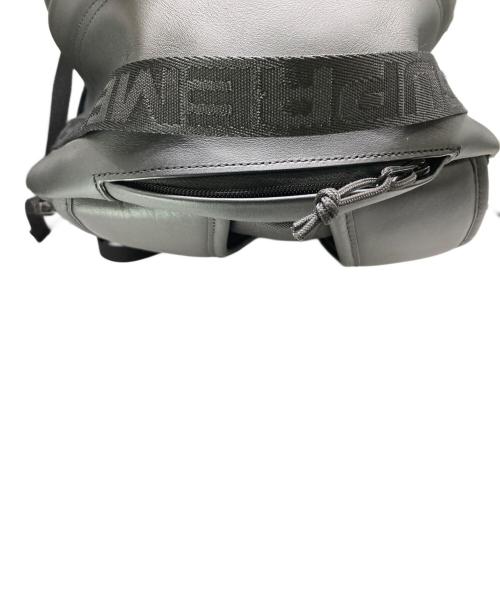 SUPREME（シュプリーム）Supreme (シュプリーム) Leather Backpack/レザーバックパック ブラックの古着・服飾アイテム