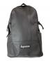 Supreme（シュプリーム）の古着「Leather Backpack/レザーバックパック」｜ブラック
