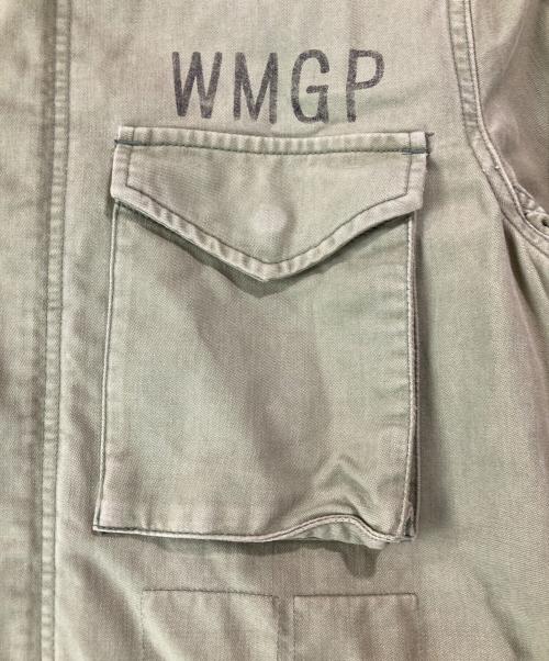 WACKO MARIA（ワコマリア）WACKO MARIA (ワコマリア) 08AW I Love Girls ワッペン刺繍M65ジャケット カーキ サイズ:Mの古着・服飾アイテム