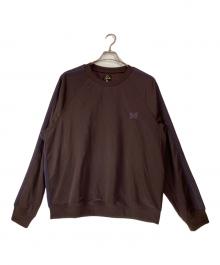 Needles（ニードルズ）の古着「24AW Track Crew Neck Shirt - Poly Smooth」｜ブラウン