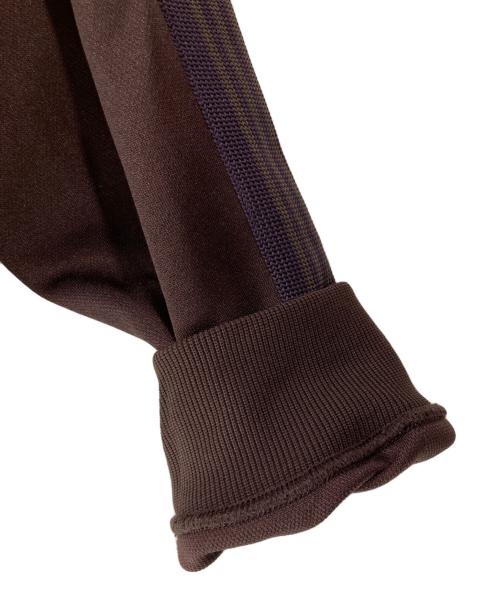 Needles（ニードルズ）Needles (ニードルズ) 24AW Track Crew Neck Shirt - Poly Smooth ブラウン サイズ:XLの古着・服飾アイテム