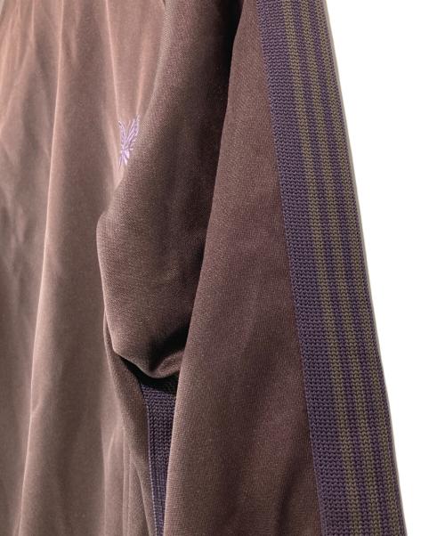 Needles（ニードルズ）Needles (ニードルズ) 24AW Track Crew Neck Shirt - Poly Smooth ブラウン サイズ:XLの古着・服飾アイテム