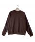 Needles（ニードルズ）の古着「24AW Track Crew Neck Shirt - Poly Smooth」｜ブラウン