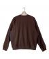 Needles (ニードルズ) 24AW Track Crew Neck Shirt - Poly Smooth ブラウン サイズ:XL：15000円