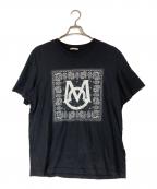 MONCLERモンクレール）の古着「バンダナロゴTシャツ」｜ブラック