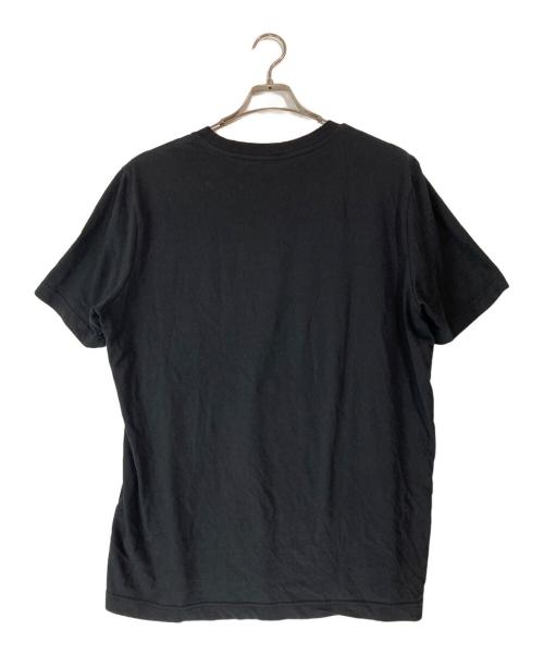 MONCLER（モンクレール）MONCLER (モンクレール) バンダナロゴTシャツ ブラック サイズ:Lの古着・服飾アイテム
